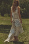 Фото #7 товара Платье миди из кружева кроше — limited edition ZARA