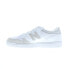 Фото #9 товара New Balance 480 BB480LKA Mens White Suede Lace Up Lifestyle Sneakers Shoes