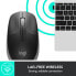 Logitech M190 Full-size wireless mouse - Ambidextrous - Optical - RF Wireless - 1000 DPI - Black - Grey