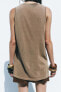 LONG KNIT VEST