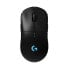 Logitech G G PRO Wireless Gaming Mouse - Ambidextrous - Optical - RF Wireless - 25600 DPI - 1 ms - Black
