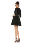 Фото #2 товара Women's Ieena Shimmer Infused Pleated Mini Dress