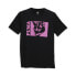 Фото #1 товара Puma Timeout Graphic Crew Neck Short Sleeve T-Shirt Mens Black Casual Tops 67879