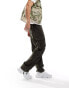 Фото #4 товара Alpha Jet cargo trousers in grey/black