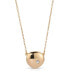 Фото #1 товара ETTIKA flat Bean Pendant with Crystal Necklace