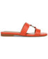 Фото #5 товара Women's Caitlynn Memory Foam Ornamented Slip On Flat Sandals, Created for Macy's