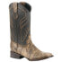 Фото #2 товара Ferrini Hunter Square Toe Cowboy Mens Black, Brown Casual Boots 11093-28