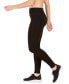 Women's Essentials Stretch Active Full Length Cotton Leggings, Created for Macy's