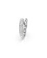 White, Rhodium Plated Dextera Ring