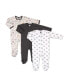 Baby Boys and Girls Safari 3 Pack Sleepers