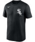 Men's Black Chicago White Sox Wordmark Legend T-shirt