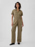 Фото #1 товара Khaki Utility Jumpsuit