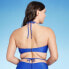 Фото #3 товара Women's Lightly Lined Ribbed Halter Bikini Top - Shade & Shore