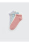 Kadın Düz Patik Çorap 5'li Paket