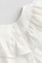 Фото #2 товара Flounce-trimmed Linen-blend Dress