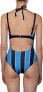 Фото #2 товара Mei L'Ange Women's 282335 Mya One-Piece Swimsuit, Size Small - Blue
