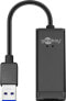 Фото #3 товара Goobay 39038 - Wired - USB - Ethernet - 1000 Mbit/s - Black