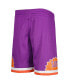 ფოტო #1 პროდუქტის Youth Boys Purple Phoenix Suns 1999-00 Hardwood Classics Swingman Shorts