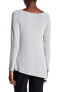 Фото #2 товара Karen Kane 151826 Women's Asymmetric Pick Up Gray Sweater Sz. L