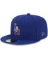 Фото #4 товара Men's Royal Los Angeles Dodgers Script Fill 59FIFTY Fitted Hat