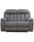 Фото #1 товара Fletcher 59.8" Stain-Resistant Polyester Reclining Loveseat