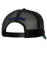 ფოტო #2 პროდუქტის Men's Black Philadelphia 76ers Hardwood Classics Gold Leaf Mesh Trucker Snapback Hat