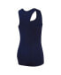 ფოტო #4 პროდუქტის Women's Navy Dallas Cowboys Triple Tonal Racerback Tank Top