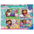 Фото #2 товара RAVENSBURGER Gabby´s Dollhouse 4x4 Pack Puzzle