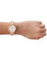 ფოტო #4 პროდუქტის Women's Lily Avenue Three Hand Pink Leather Watch 34mm