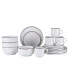Фото #1 товара Stackable 16 Piece Dinnerware Set, Service for 4