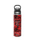 Фото #1 товара Бутылка с широким горлышком Vera Bradley x Tervis Tumbler Texas Tech Red Raiders 24 Oz Wide Mouth Bottle with Deluxe Lid