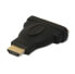 Techly IADAP-HDMI-606 - HDMI - DVI-D 24+1 - Black