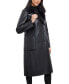 Фото #3 товара Women's Double-Breasted Faux-Shearling Coat