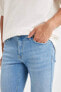 Pedro Slim Fit Dar Kalıp Normal Bel Dar Paça Jean Pantolon D4466AX24HS