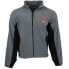 Фото #1 товара SHOEBACCA Microfleece Jacket Mens Grey Casual Athletic Outerwear 8097-GY-SB