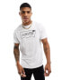 Фото #1 товара Levi's batwing outline logo t-shirt in white