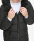 ფოტო #4 პროდუქტის Women's Faux-Fur-Lined Hooded Puffer Coat