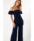 ფოტო #2 პროდუქტის Women's Tamra Off Shoulder Jumpsuit