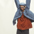 Фото #8 товара Пуховик стильный Umamiism Trendy Clothing UM19AW-1973-2 для мужчин и женщин, джинсовый синий