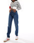 Levi's 80s mom fit jeans in mid blue Голубой, W27 L30 - фото #1