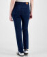 ფოტო #2 პროდუქტის Juniors' High Rise Straight-Leg Jeans