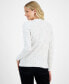 Women's Eight Nights Sequined Crewneck Sweater, Created for Macy's