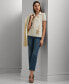 ფოტო #5 პროდუქტის Women's High-Rise Straight Ankle Jeans, Regular & Petite