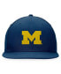 Фото #2 товара Men's Navy Michigan Wolverines Fitted Hat