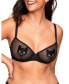 ფოტო #1 პროდუქტის Plus Size Alyshia Unlined Demi Bra