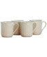 Dinnerware, Set of 4 Italian Countryside Mugs