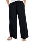 Petite Smocked-Waist Wide-Leg Pull-On Pants, Created for Macy's