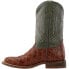 Nocona Boots Newt Cognac Embroidery Square Toe Cowboy Mens Size 7 D Casual Boot