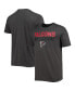 Men's Charcoal Atlanta Falcons Dark Ops Super Rival T-shirt