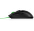 Фото #8 товара HP Pavilion Gaming Mouse 300 - Ambidextrous - Optical - USB Type-A - 5000 DPI - Black - Green